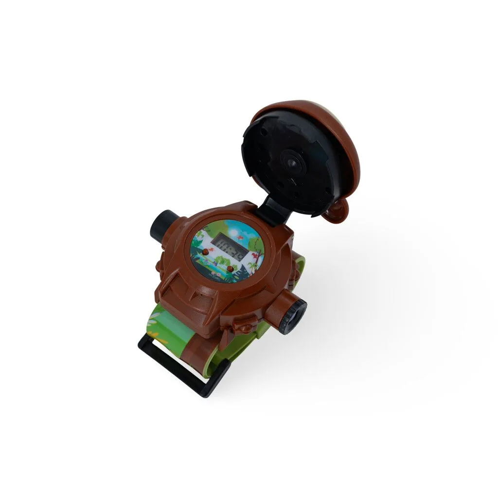 Reloj Infantil con Proyector Oso MODV-00I4 – Varios – Marron